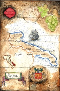 italian maps_Puglia